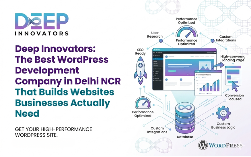 Deep Innovators: The Best WordPress Development Company in Delhi NCR That Builds Websites Businesses Actually Need